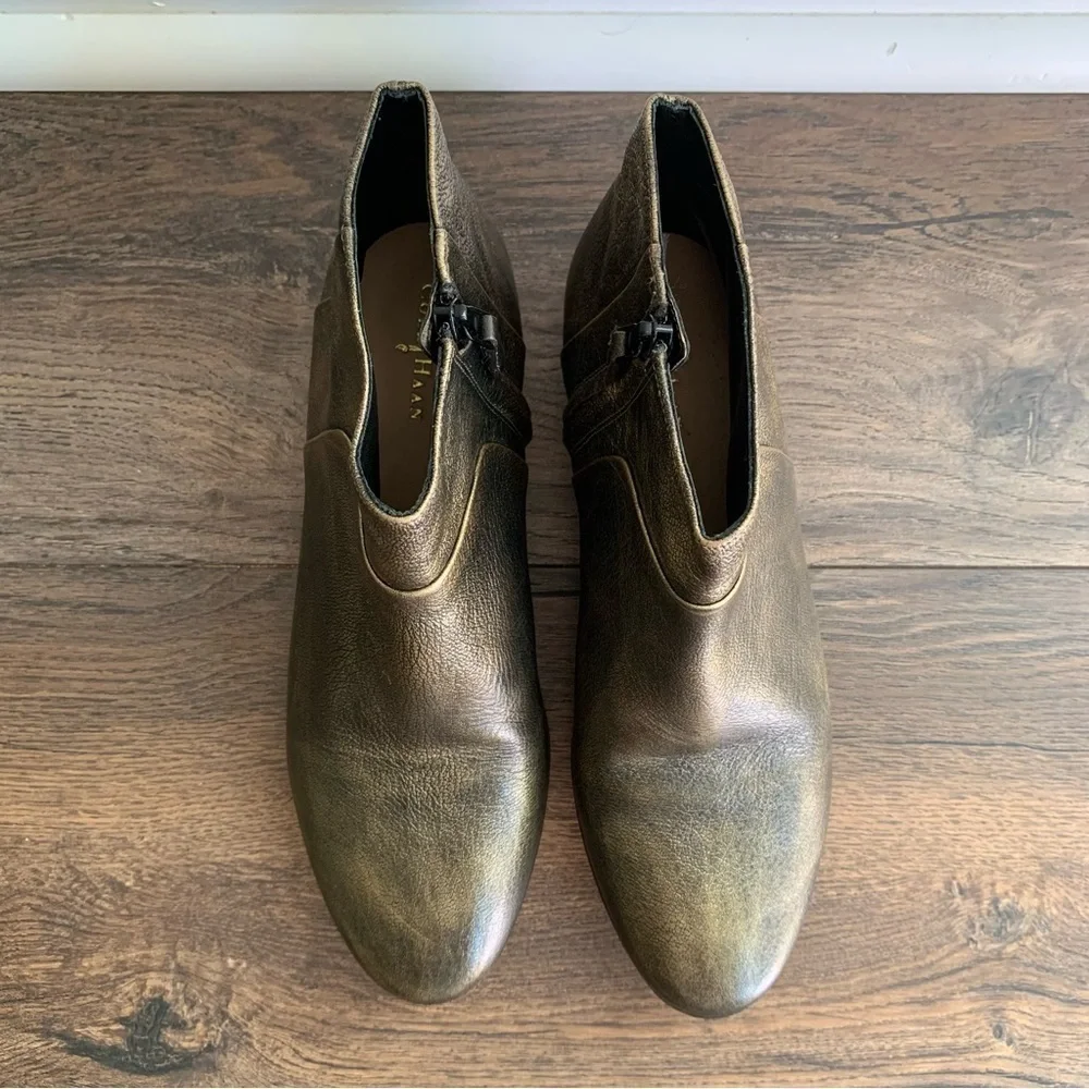 Cole Haan Allen Bronze Ankle Boot